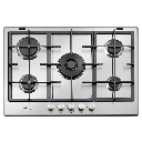 Parrilla Whirlpool de Gas 30" 5 quemadores Acero inoxidable Gris AKT790IXL