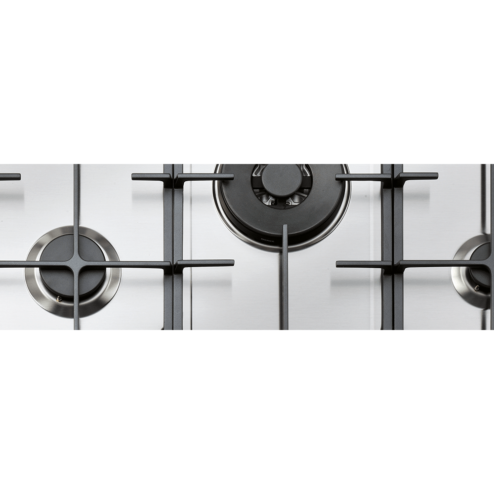 Parrilla Whirlpool de Gas 30" 5 quemadores Acero inoxidable Gris AKT790IXL