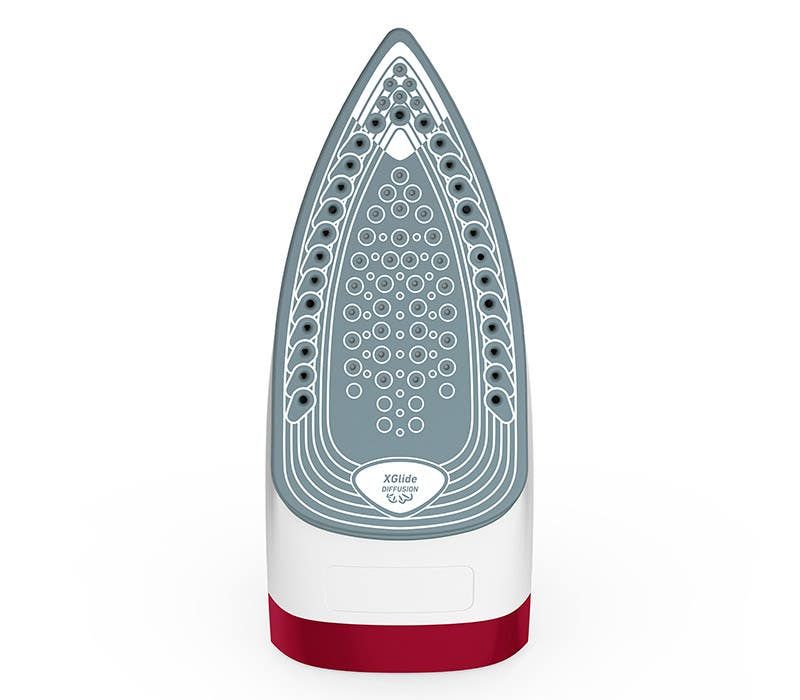 Plancha Tfal Cerilium Azul / Rojo FV2833X0