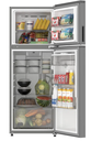 Refrigerador Whirlpool 11 p3 Top Mount 2 puertas Gris WT1133M