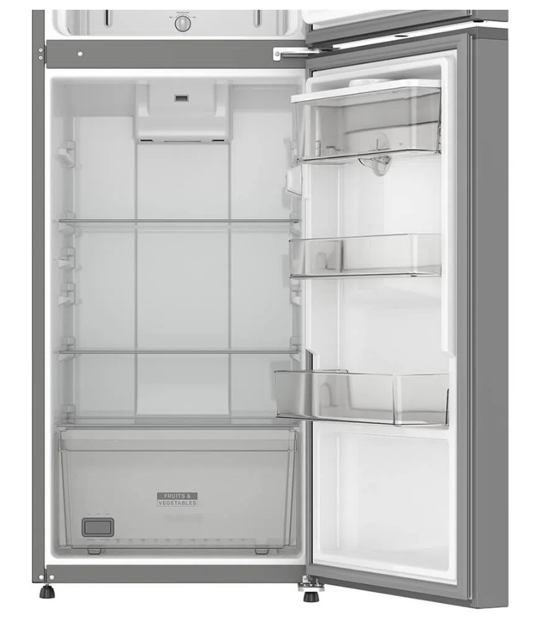 Refrigerador Whirlpool 11 p3 Top Mount 2 puertas Gris WT1133M