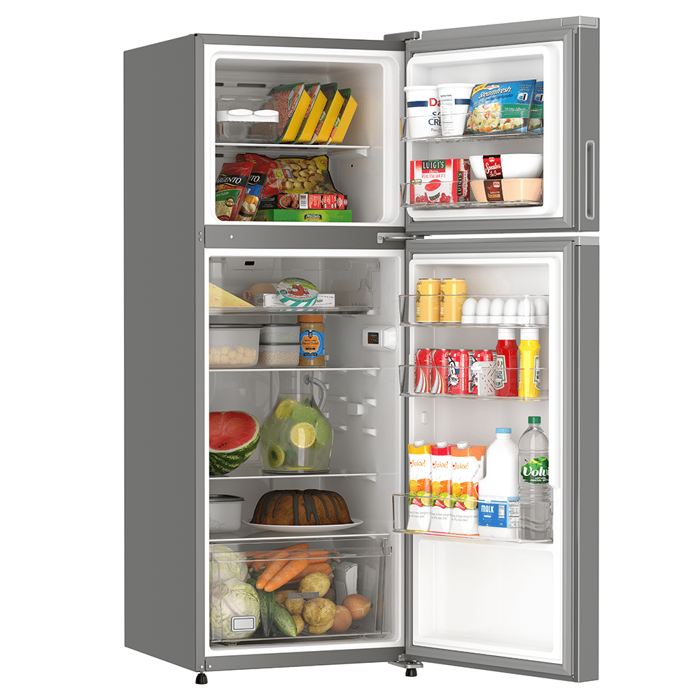 Refrigerador Whirlpool 13 pies cúbicos Top Mount 2 puertas Gris WT1331D