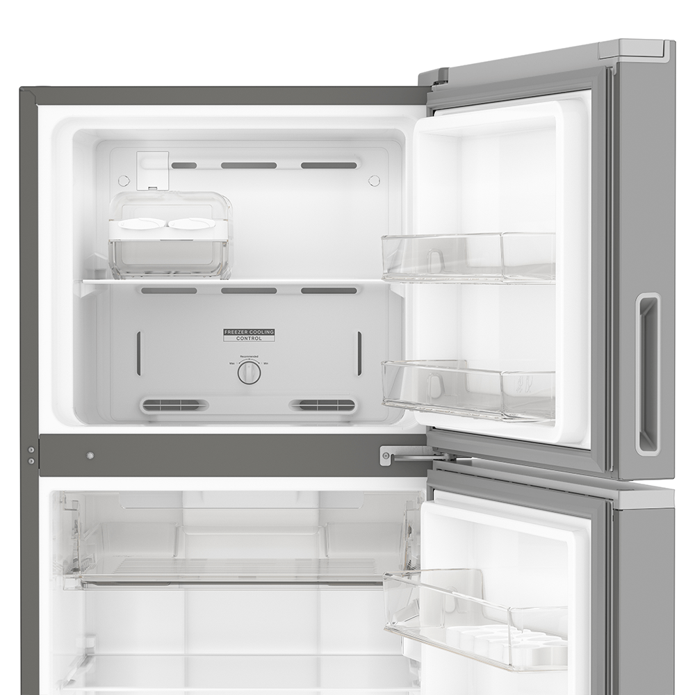 Refrigerador Whirlpool 13 pies cúbicos Top Mount 2 puertas Gris WT1331D
