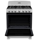 Estufa de Piso 30" Mabe Plata Easy Clean Pro EM7646BSIS2