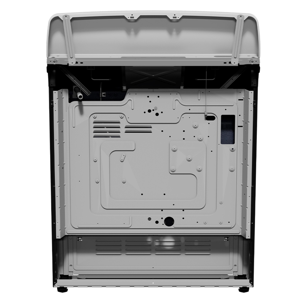 Estufa de Piso 30" Mabe Plata Easy Clean Pro EM7646BSIS2