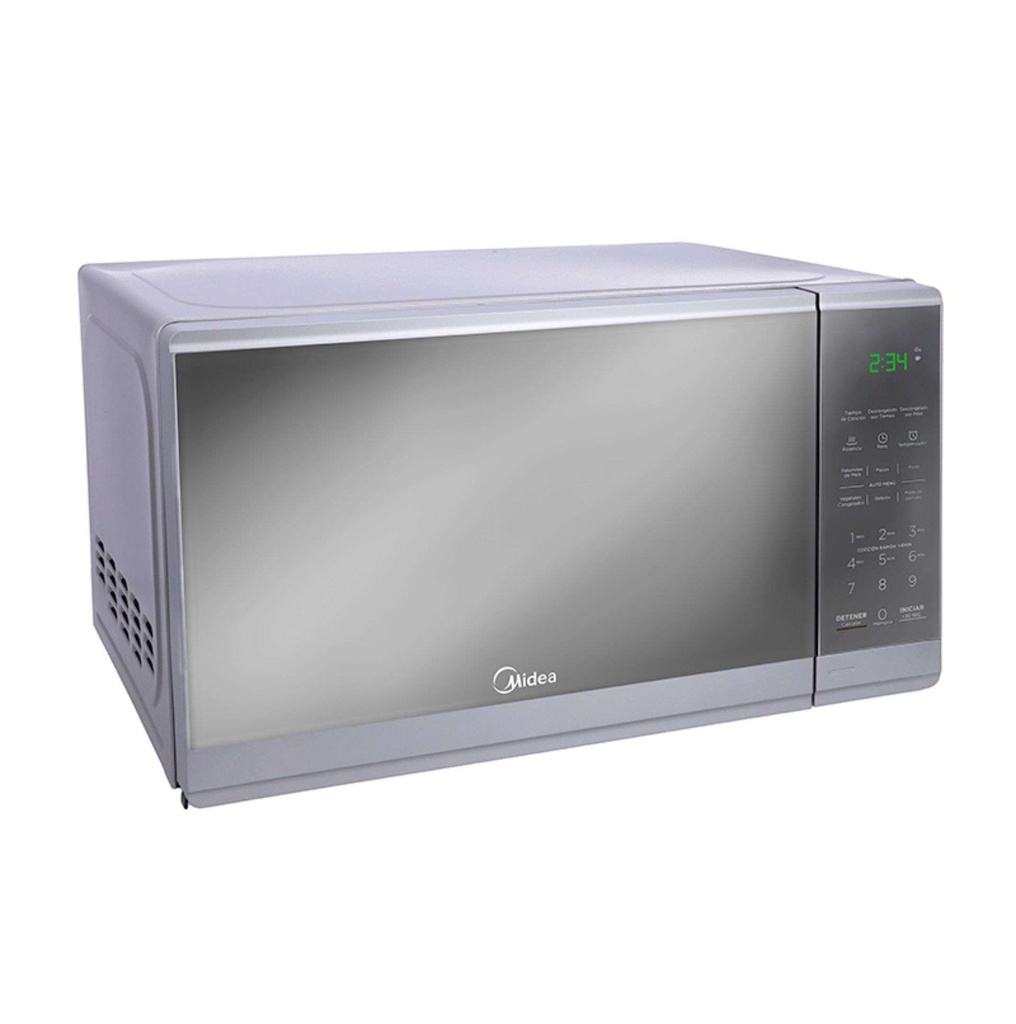 Horno de Microondas Practia 0.7 Pies Cúbicos (20L) Silver Mirror MMDF07S2MG