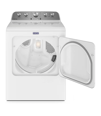 Secadora Maytag De Gas Natural/LP 26 kg Con 10 ciclos 7MMGD5430PW