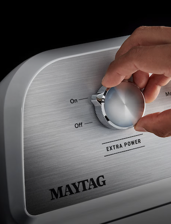 Secadora Maytag De Gas Natural/LP 26 kg Con 10 ciclos 7MMGD5430PW