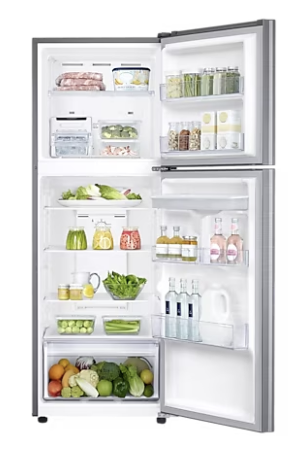 Refrigerador Samsung 11 p3 Top Mount Con Despachador De Agua y Twist Ice RT29A571JS8