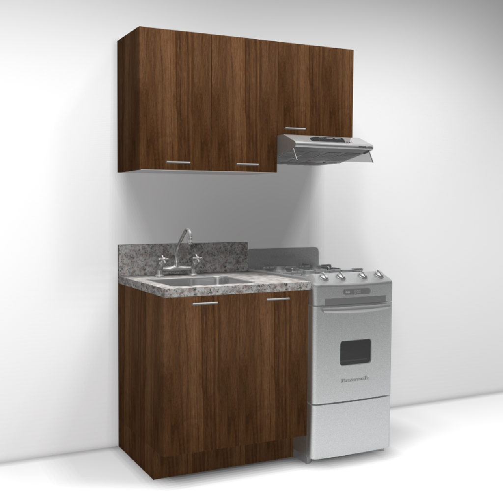 [COPO002] Cocina TKS MDP y Melamina Texturizada COPO002