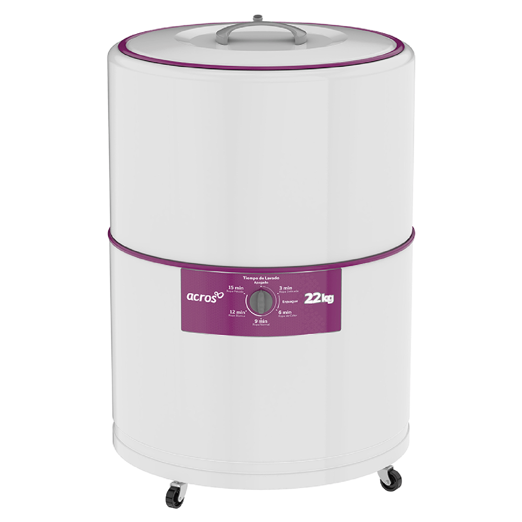 [ALF-2253EB] Lavadora Acros 22kg Redonda 5 Tiempos de Lavado ALF2253EB