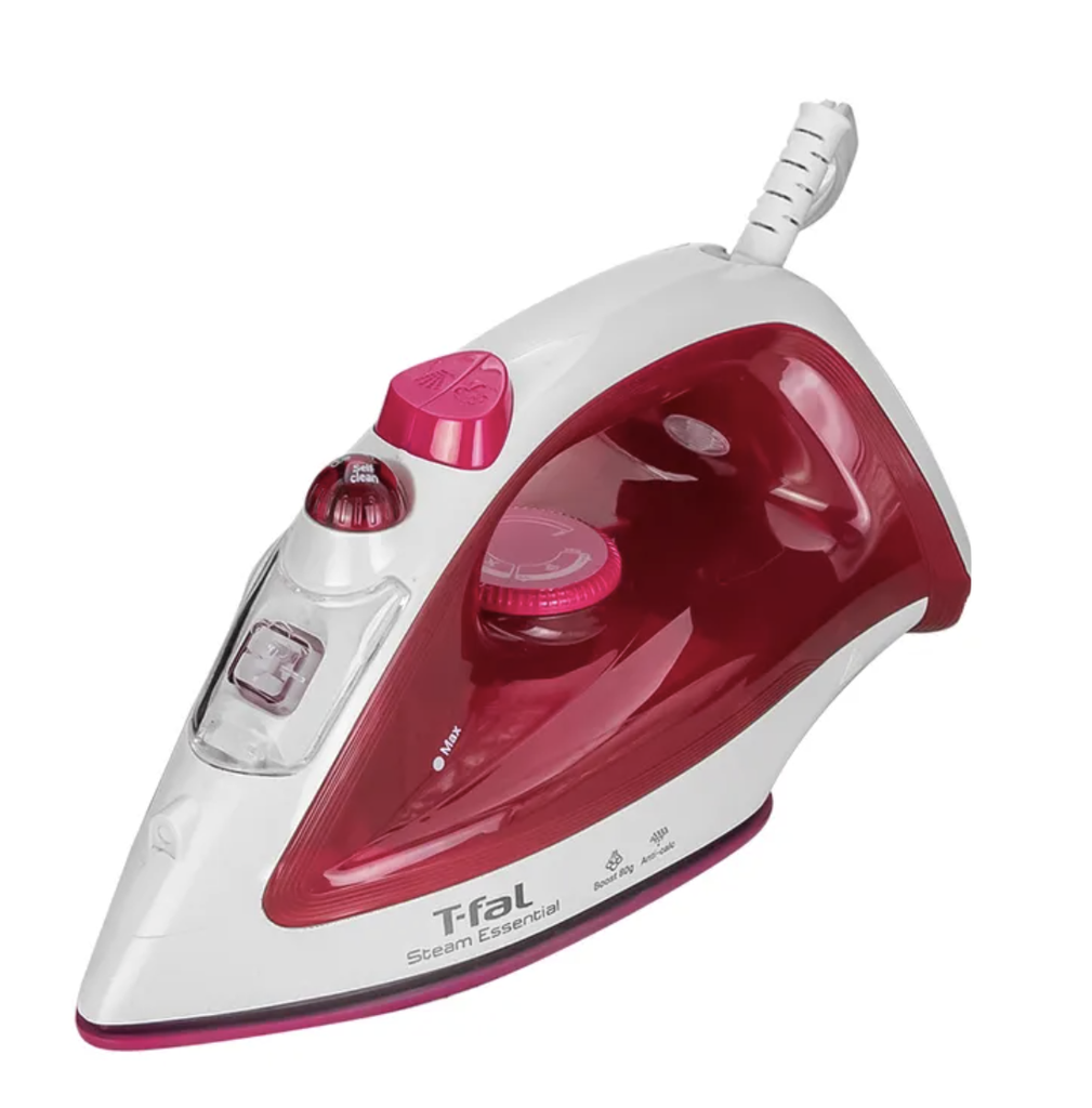 Plancha Tfal Steam Essential Rosa FV1052X0