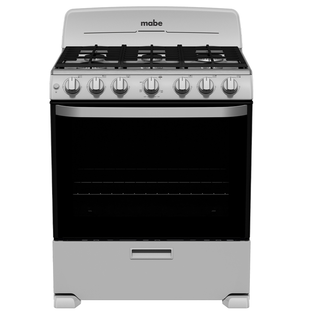 [EM7646BSIS2] Estufa de Piso 30" Mabe Plata Easy Clean Pro EM7646BSIS2