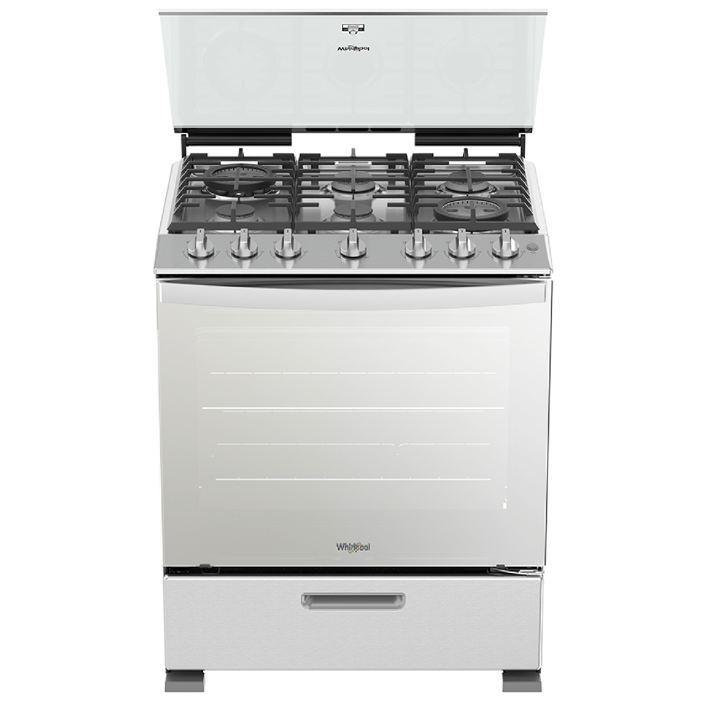[WFR7200S] Estufa Whirlpool Al Piso 30" Puerta Apertura Lateral "Side Door" Xpert Flamma WFR7200S