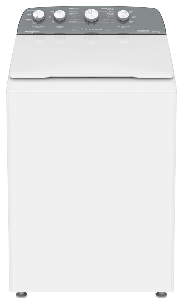 [8MWTW2024MJM] Lavadora Whirlpool  20 kg Agitador Triple Action Xpert System 8MWTW2024MJM