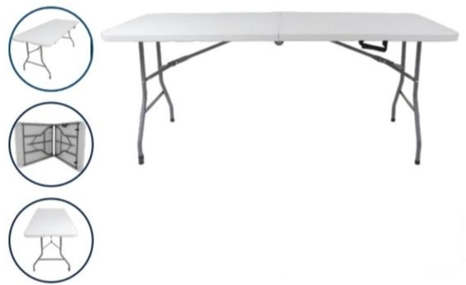 [MD-180] Tablón Plegable Rectangular Asmak MD-180