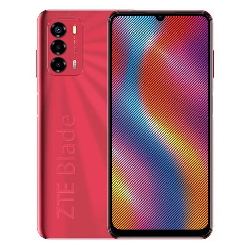 Celular Telcel ZTE 4G 8045 Blade V40 Vita Rojo R5