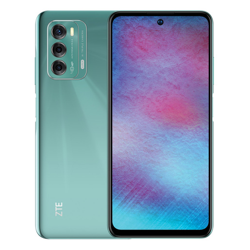Celular Telcel Amigo Kit ZTE 4.5G 9045 Blade V40 Verde Bundle R5