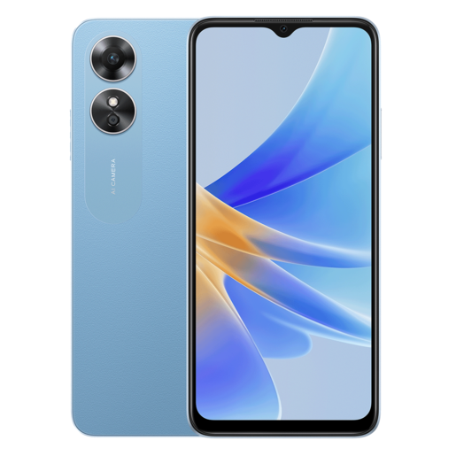Celular Telcel Amigo Kit Oppo 4G CPH2477 A17 Azul R5